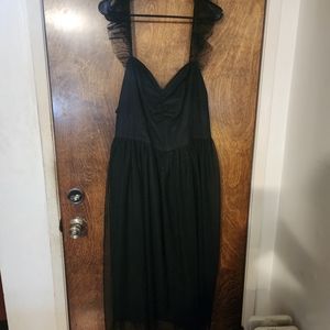 Plus Size Dress Wednesday Addams Style